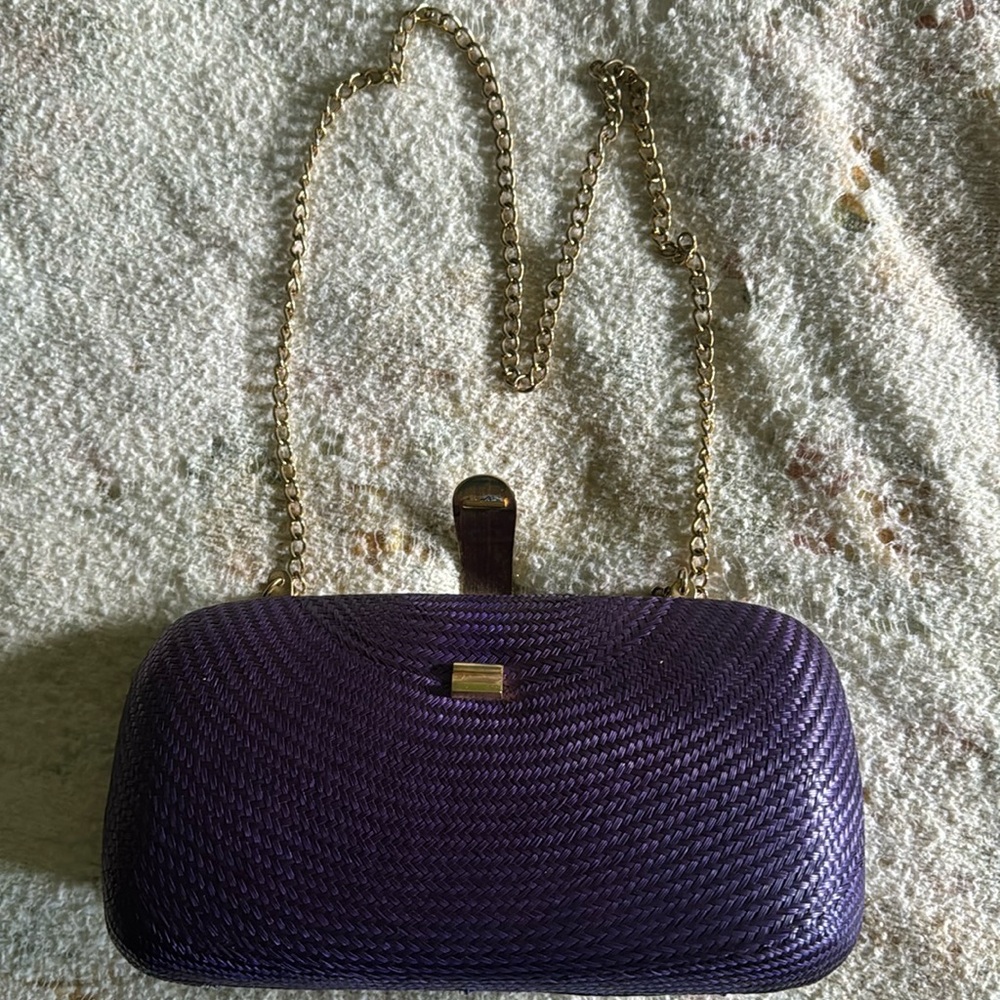 PURPLE HANDBAG